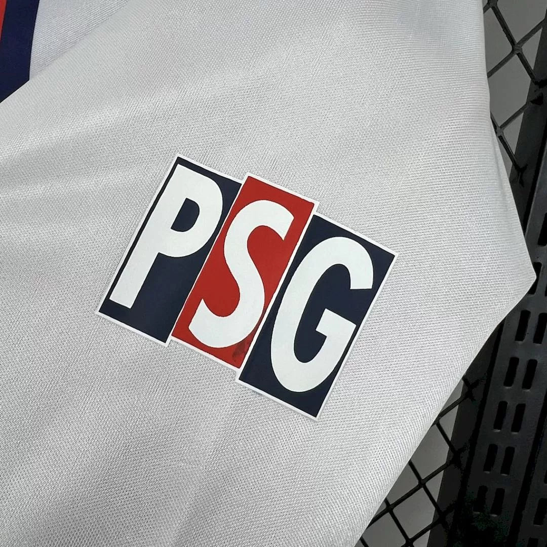 Maglia Paris Away 98/99 Retro Uomo Bianco e Rosso | Maglia da Calcio
