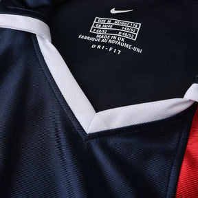 Maglia Paris Home 01/02 Retro Uomo Blu Navy e Rosso | Maglia da Calcio
