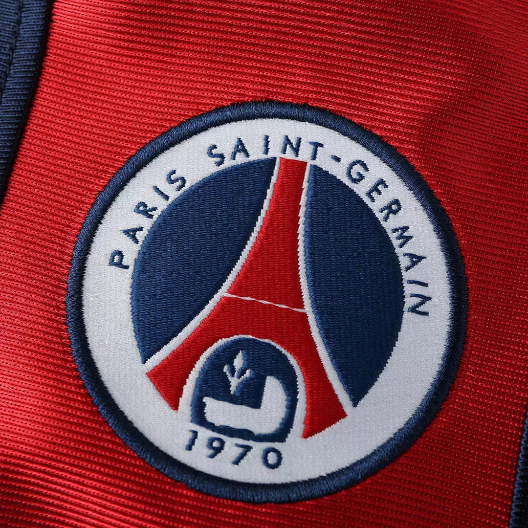 Maglia Paris Home 01/02 Retro Uomo Blu Navy e Rosso | Maglia da Calcio