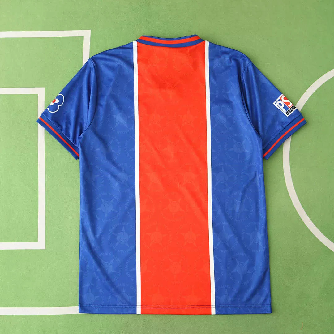 Maglia Paris Home 95/96 Retro Uomo Blu e Rosso | Maglia da Calcio