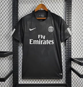 Maglia Paris Third 17/18 Retro Uomo Nero | Maglia da Calcio