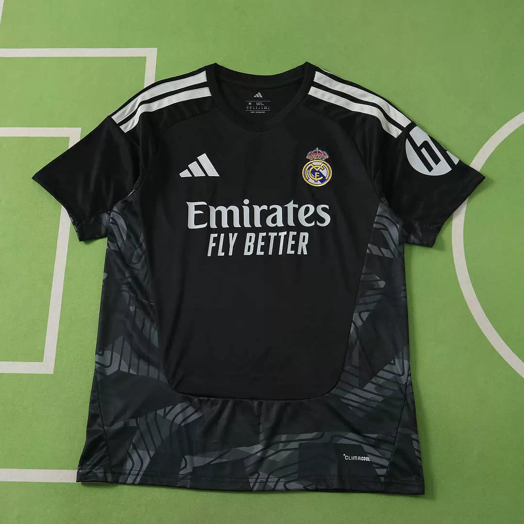 Maglia Portiere Real Madrid 26/27 Uomo Nero | Maglia da Calcio