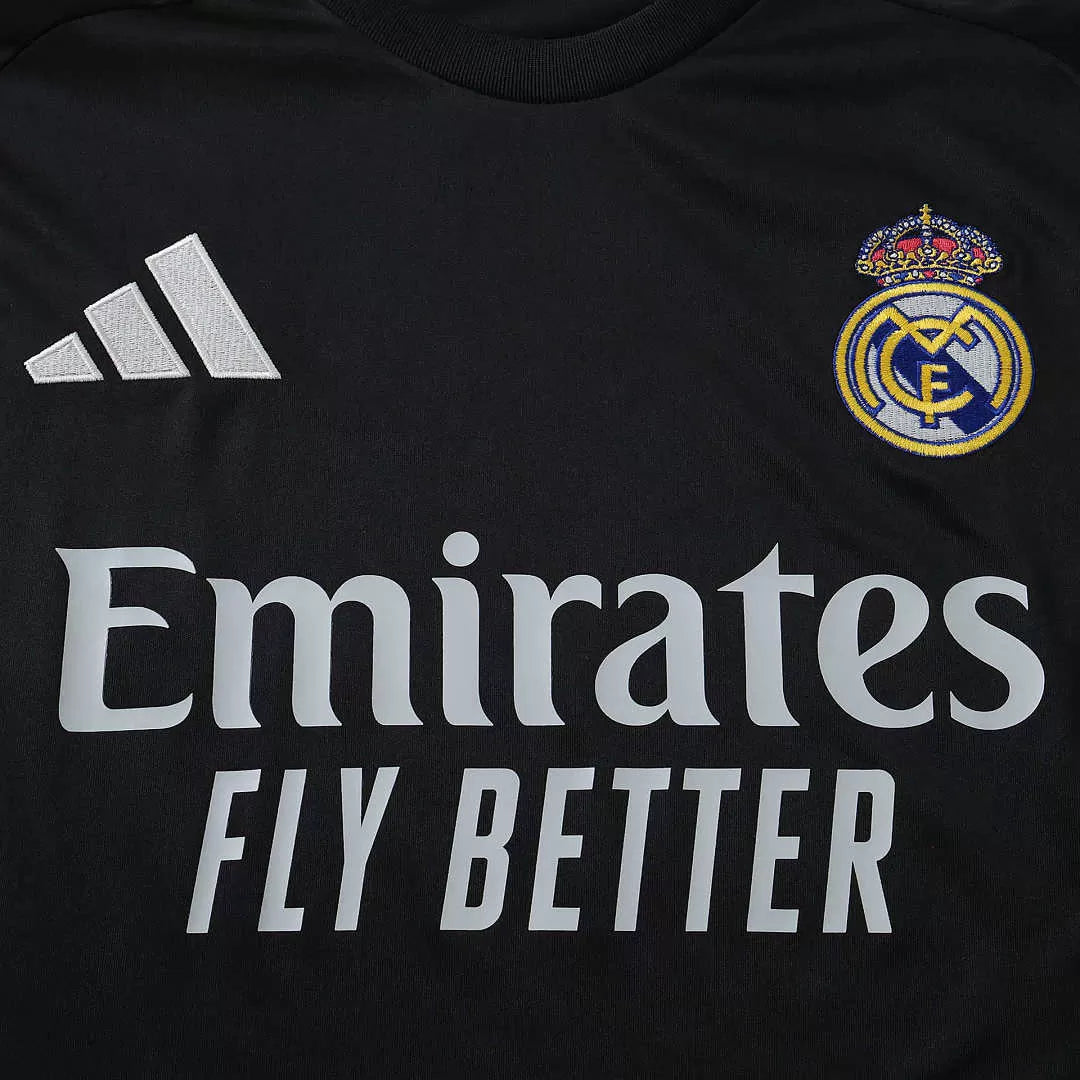 Maglia Portiere Real Madrid 26/27 Uomo Nero | Maglia da Calcio
