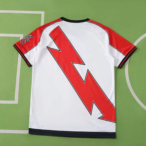 Maglia Rayo Vallecano Home 26/27 Uomo Bianco e Rosso | Maglia da Calcio
