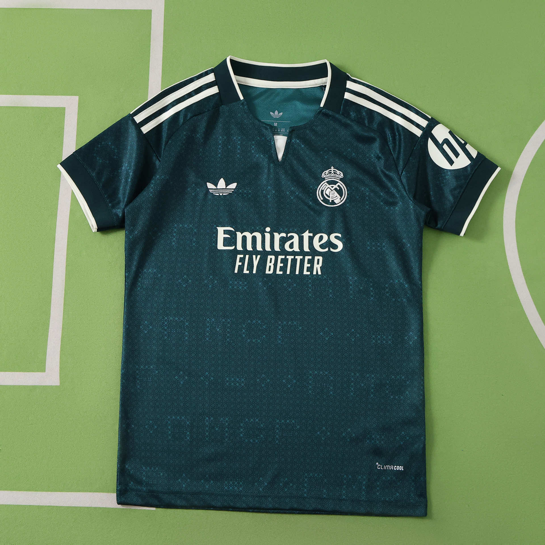 Maglia Real Madrid Away 26/27 Donna Verde Petrolio | Maglia da Calcio