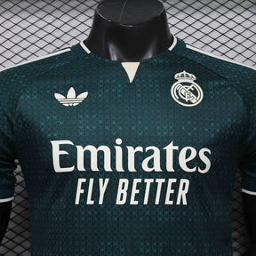 Maglia Real Madrid Away 26/27 Player Uomo Verde Scuro | Maglia da Calcio