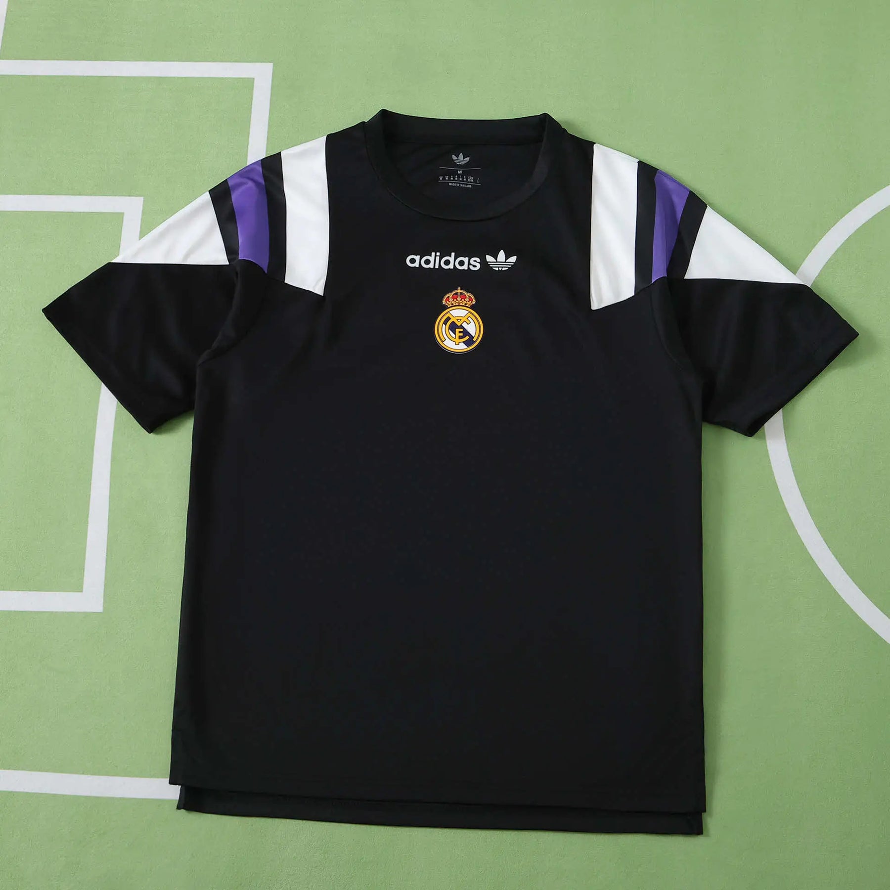 Maglia Real Madrid EQT Uomo Nero | Maglia da Calcio