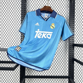 Maglia Real Madrid Third 99/01 Retro Uomo Azzurro | Maglia da Calcio