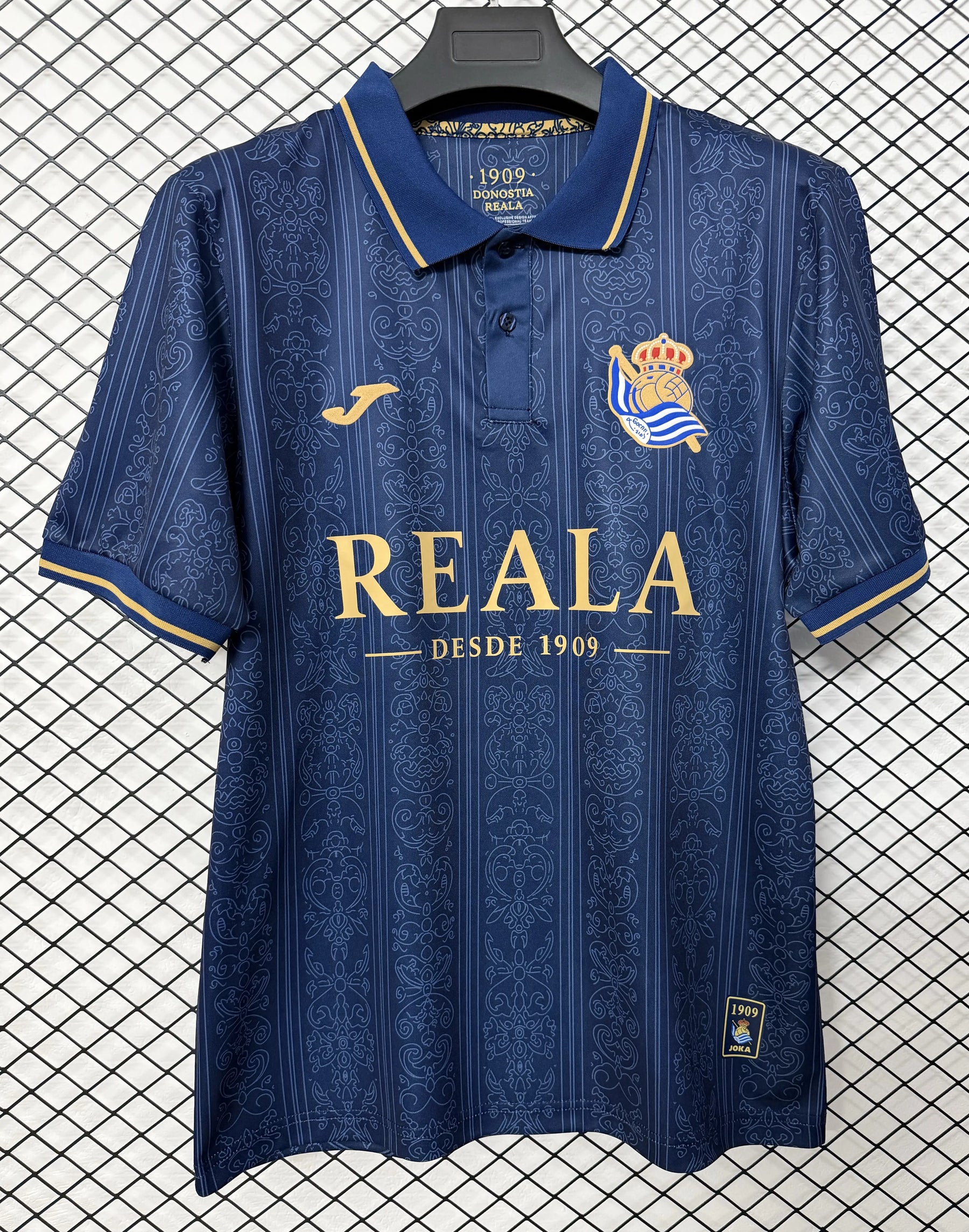 Maglia Real Sociedad Street Style 26/27 Uomo Blu Navy | Maglia da Calcio