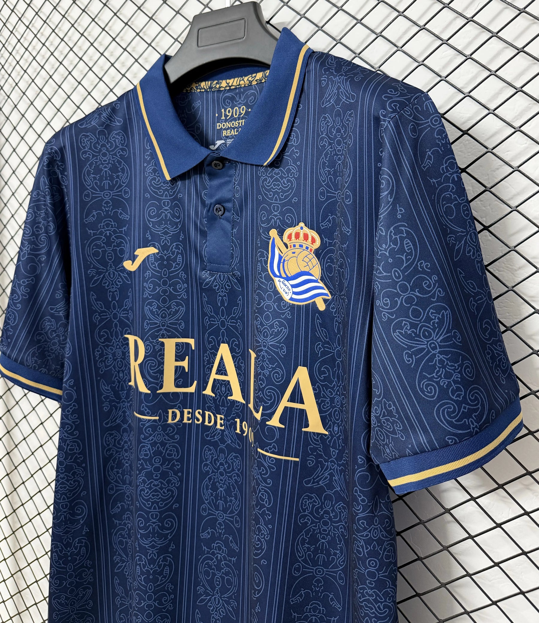 Maglia Real Sociedad Street Style 26/27 Uomo Blu Navy | Maglia da Calcio