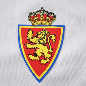 Maglia Real Zaragoza Home 26/27 Uomo Bianco e Blu | Maglia da Calcio