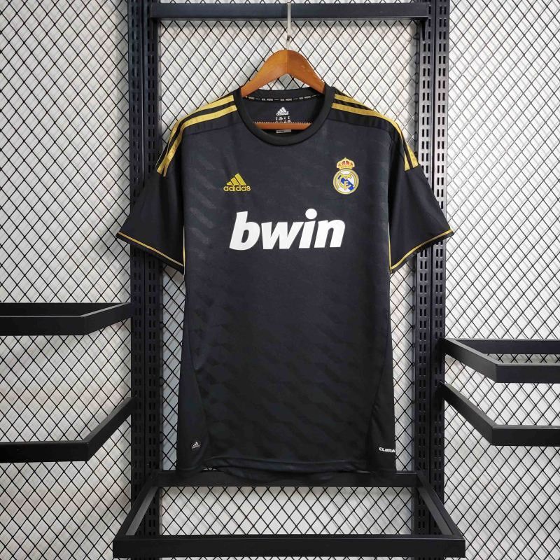 Maglia RM Away 11/12 Retro Uomo Nero | Maglia da Calcio