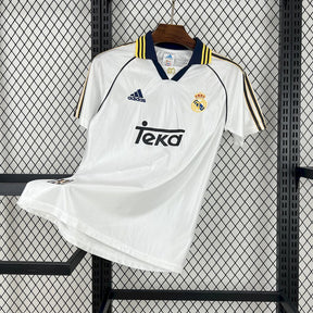 Maglia RM Home Jersey 98/00 Retro Uomo Bianco | Maglia da Calcio