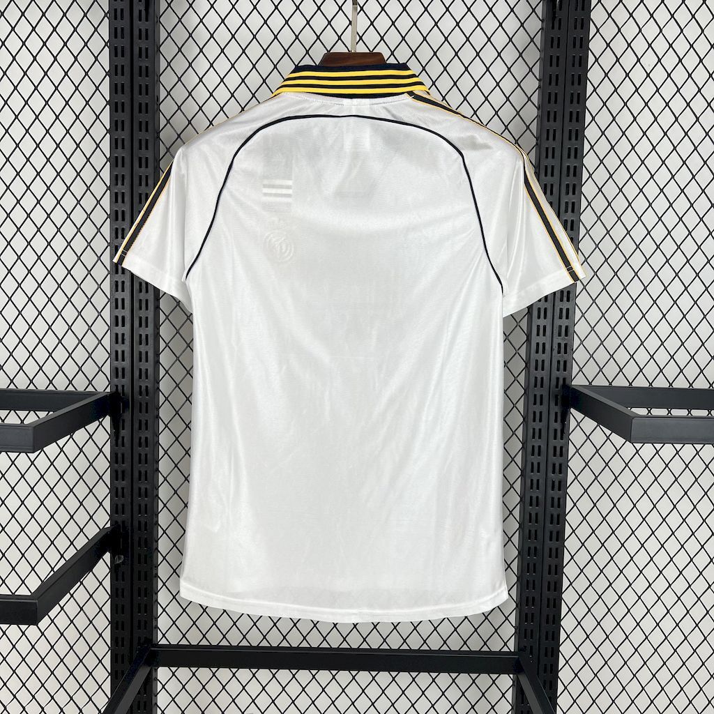 Maglia RM Home Jersey 98/00 Retro Uomo Bianco | Maglia da Calcio