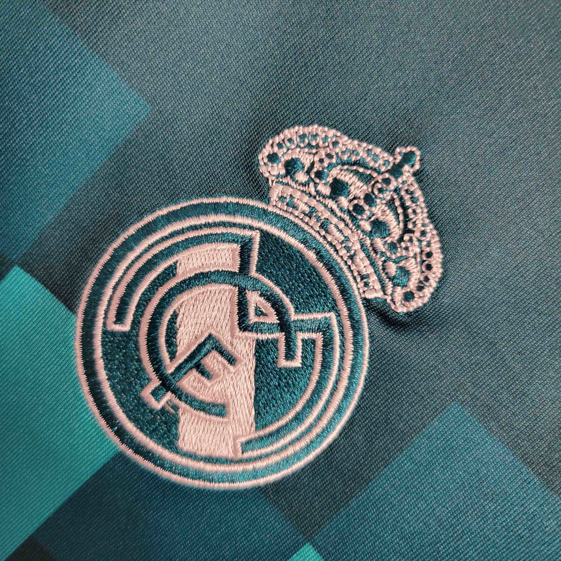Maglia RM Third 17/18 Manica Lunga Retro Uomo Azzurro | Maglia da Calcio