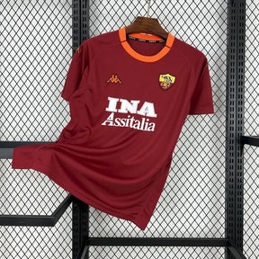 Maglia Roma Home 00/01 Retro Uomo Rosso Granata | Maglia da Calcio