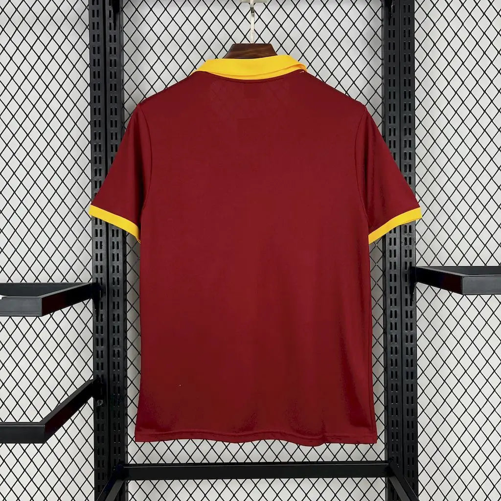 Maglia Roma Home 89/90 Retro Uomo Rosso Granata | Maglia da Calcio
