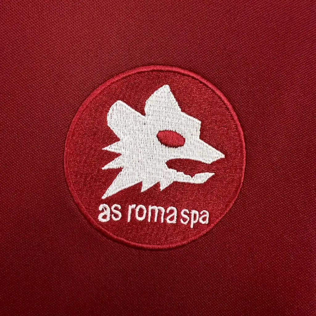 Maglia Roma Home 89/90 Retro Uomo Rosso Granata | Maglia da Calcio
