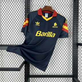 Maglia Roma Third 91/92 Retro Uomo Blu Navy | Maglia da Calcio