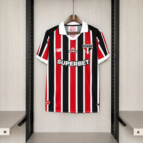 Maglia São Paulo Away 26/27 Uomo Nero/Rosso/Bianco | Maglia da Calcio