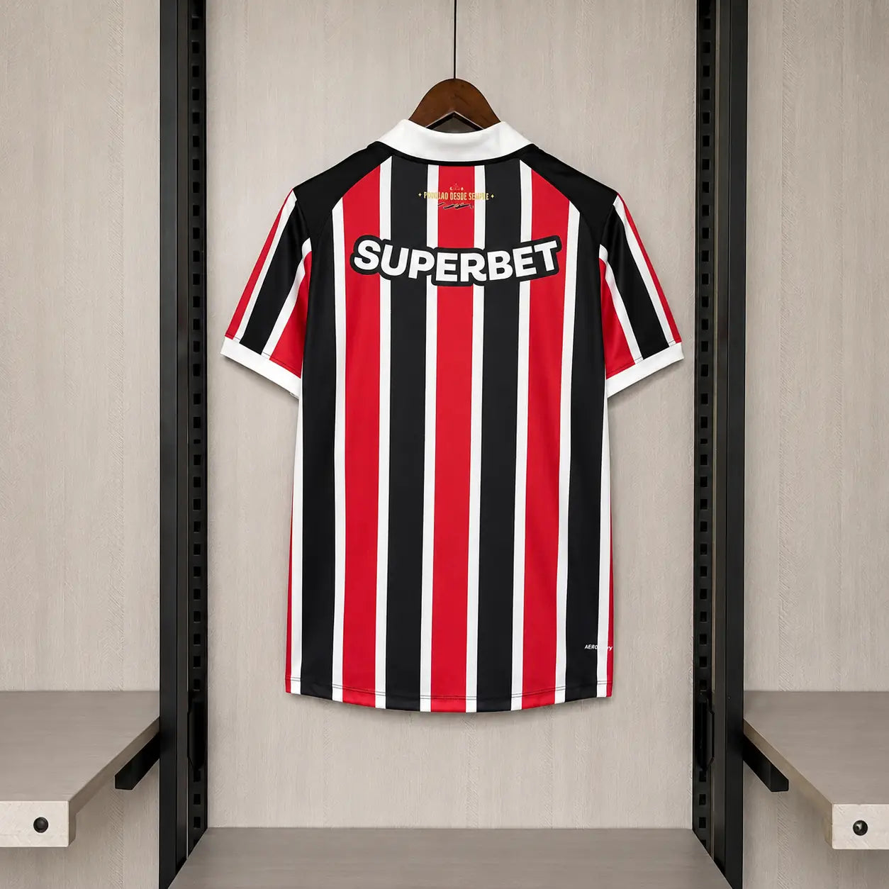 Maglia São Paulo Away 26/27 Uomo Nero/Rosso/Bianco | Maglia da Calcio