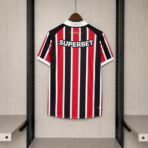 Maglia São Paulo Away 26/27 Uomo Nero/Rosso/Bianco | Maglia da Calcio