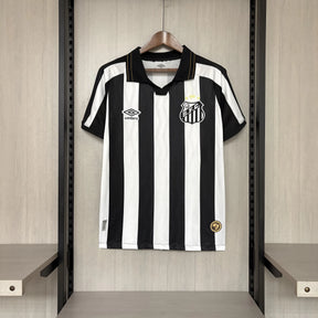 Maglia Santos Away 26/27 Uomo Nero e Bianco | Maglia da Calcio