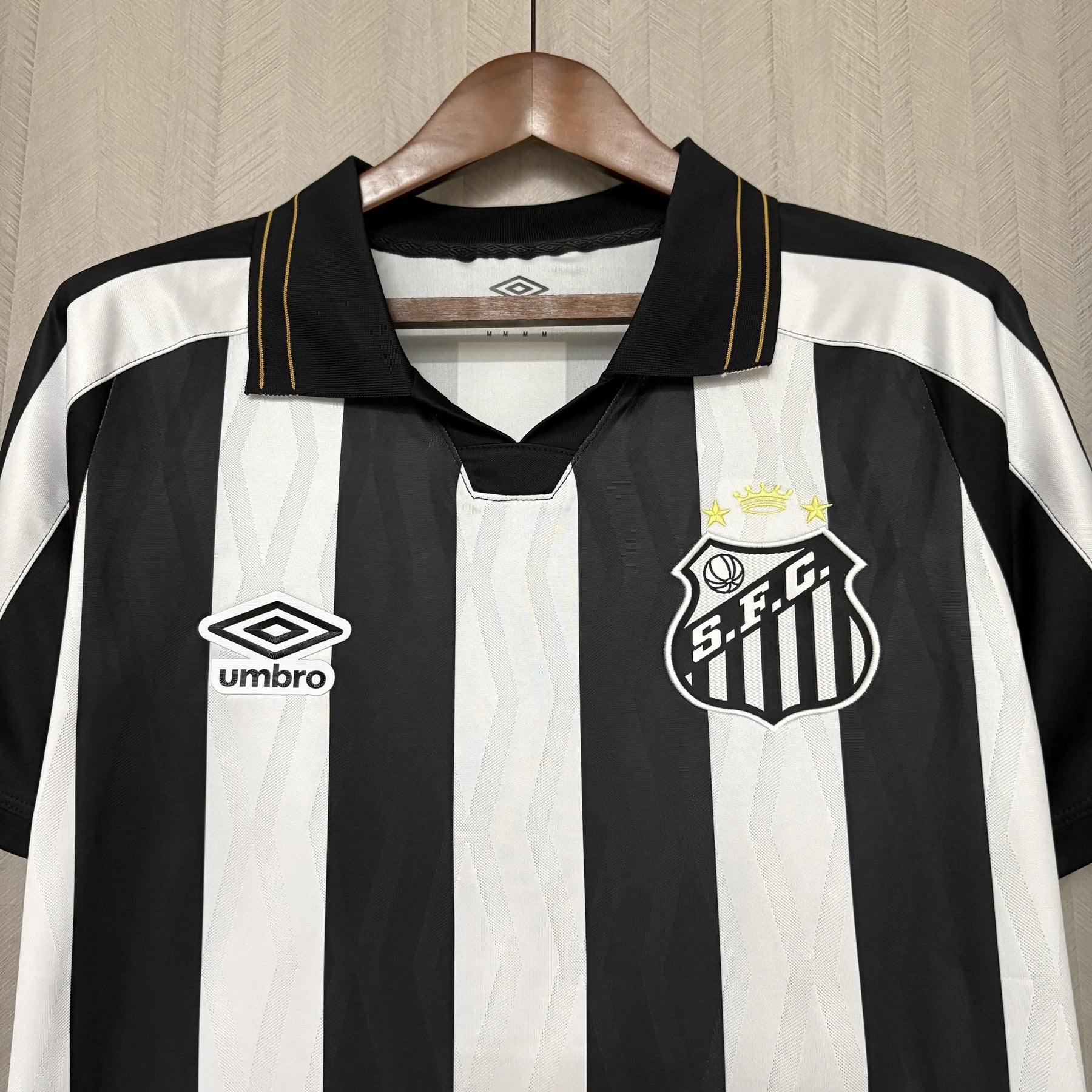 Maglia Santos Away 26/27 Uomo Nero e Bianco | Maglia da Calcio