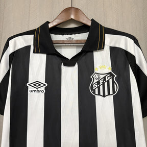 Maglia Santos Away 26/27 Uomo Nero e Bianco | Maglia da Calcio