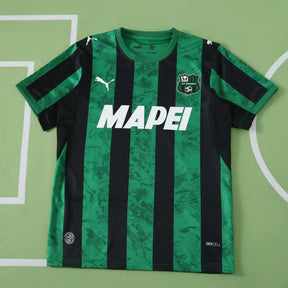Maglia Sassuolo Home 26/27 Uomo Verde e Nero | Maglia da Calcio