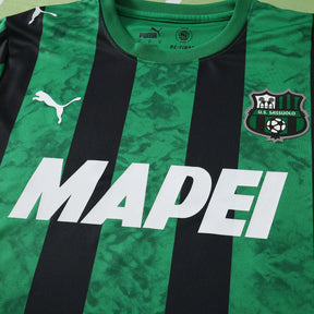 Maglia Sassuolo Home 26/27 Uomo Verde e Nero | Maglia da Calcio