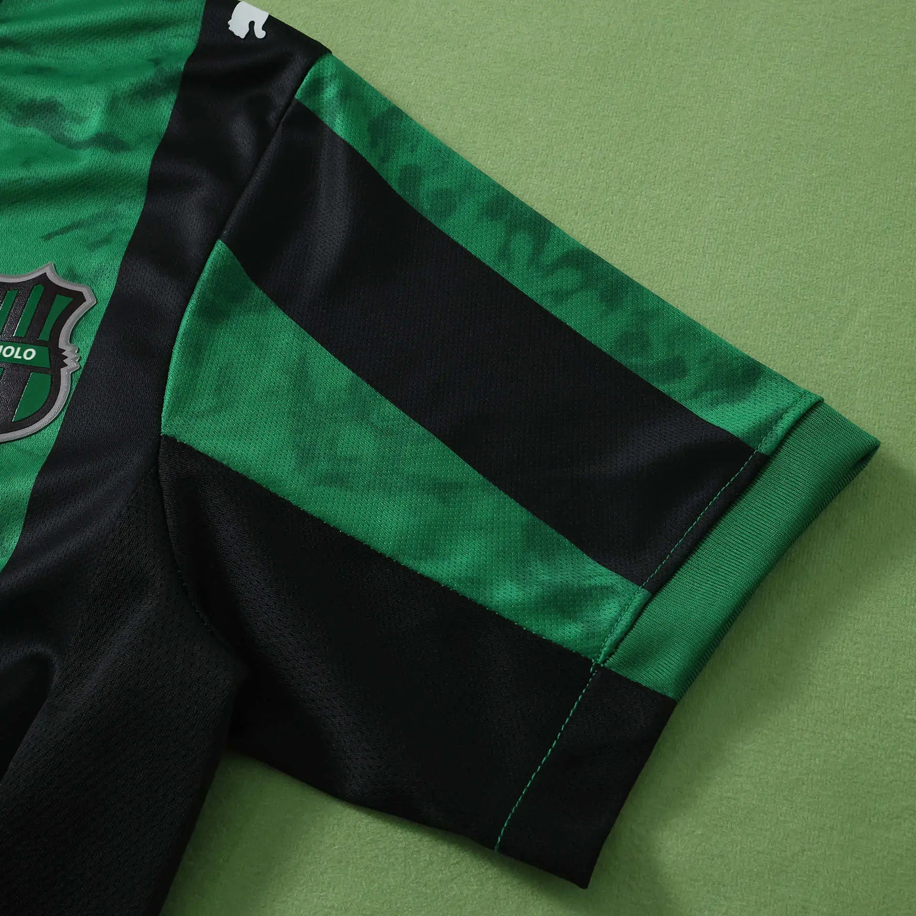 Maglia Sassuolo Home 26/27 Uomo Verde e Nero | Maglia da Calcio