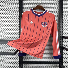 Maglia Scozia Away 2026 Manica Lunga Uomo Arancione | Maglia da Calcio