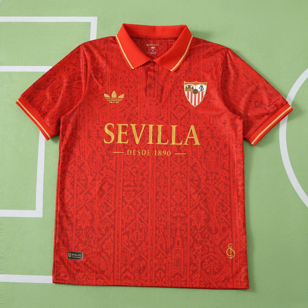 Maglia Sevilla Street Style 26/27 Uomo Rosso | Maglia da Calcio