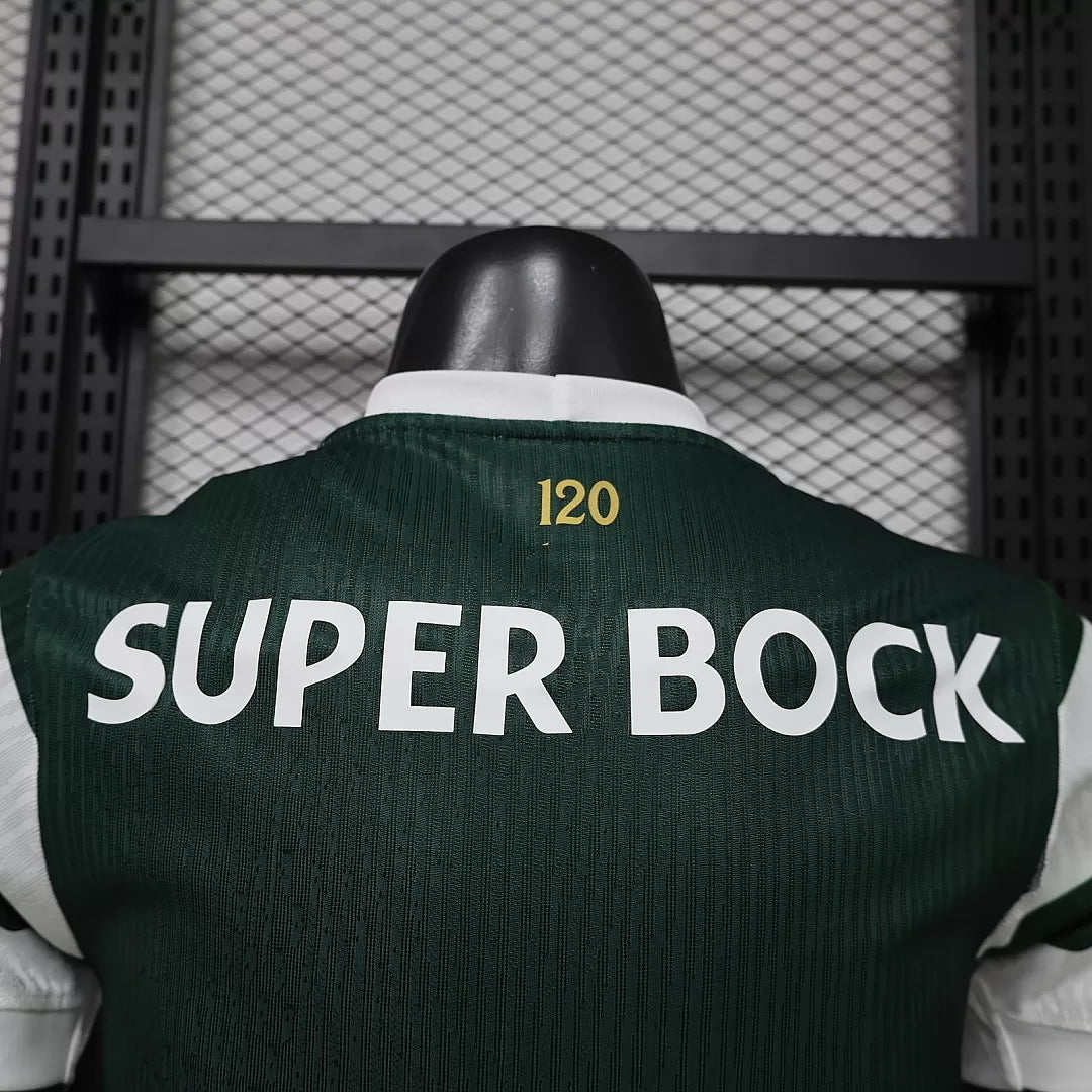 Maglia Sporting Home 26/27 Player Uomo Verde e Bianco | Maglia da Calcio