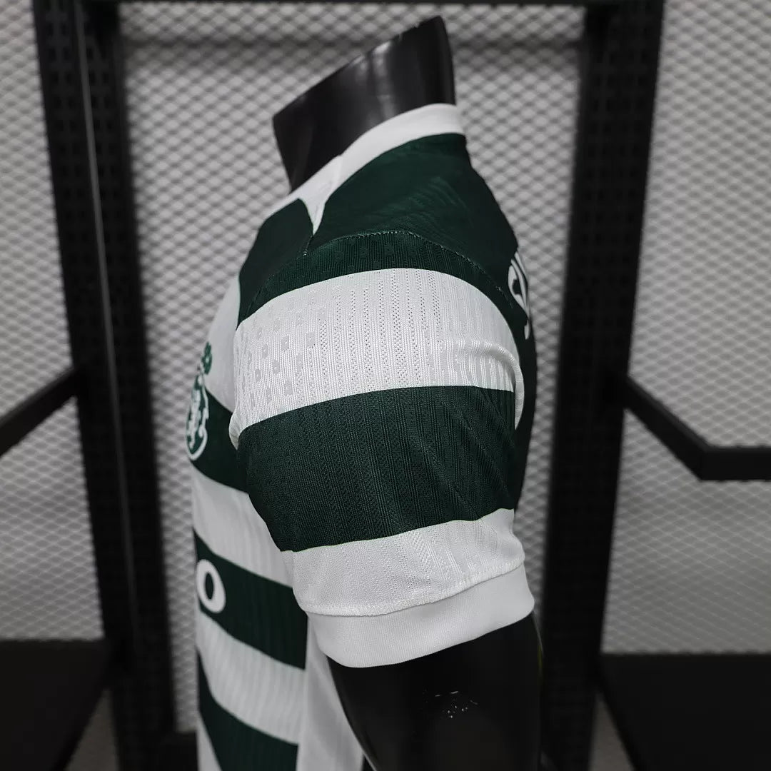 Maglia Sporting Home 26/27 Player Uomo Verde e Bianco | Maglia da Calcio