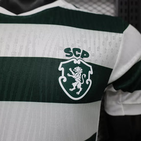 Maglia Sporting Home 26/27 Player Uomo Verde e Bianco | Maglia da Calcio