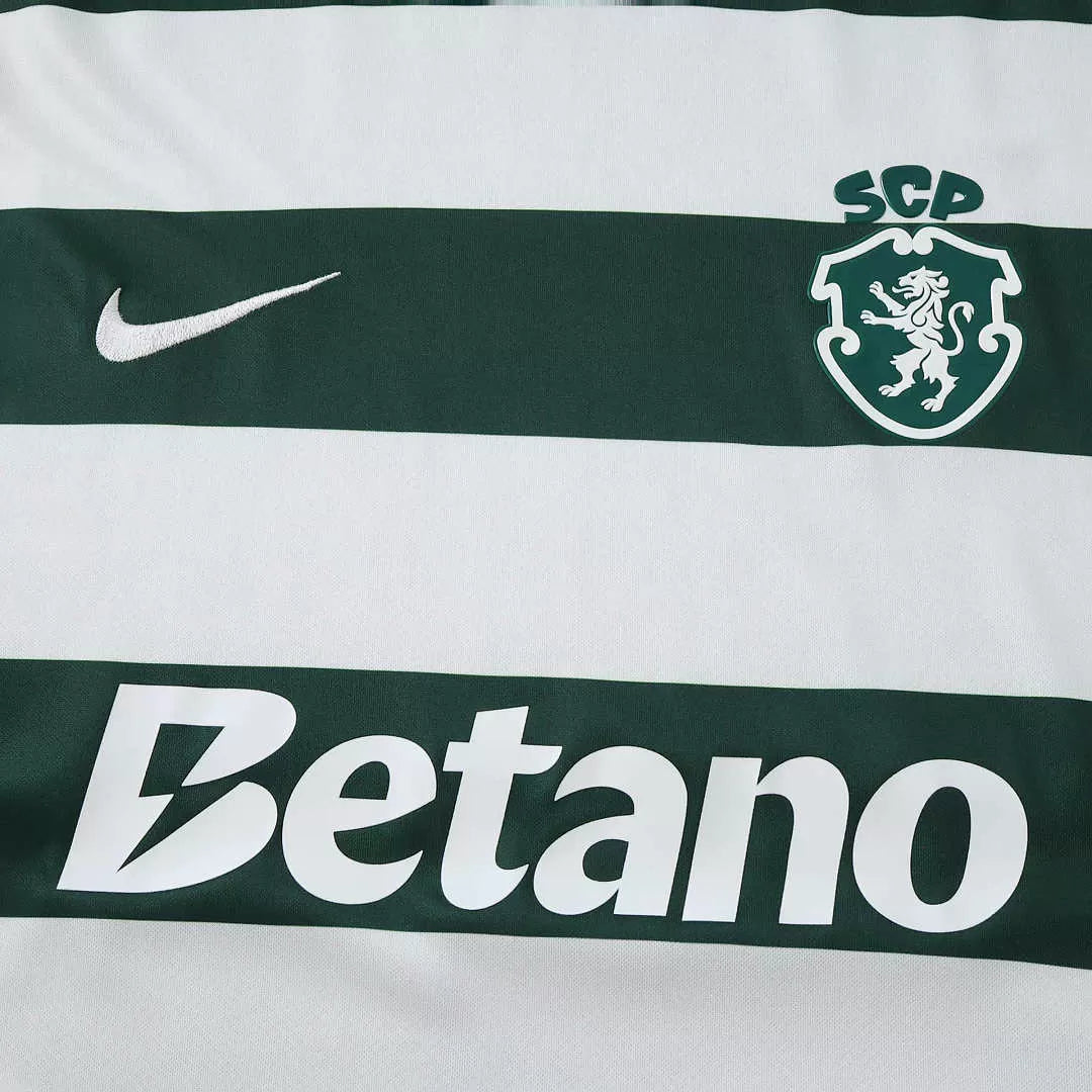 Maglia Sporting Home 26/27 Uomo Verde e Bianco | Maglia da Calcio