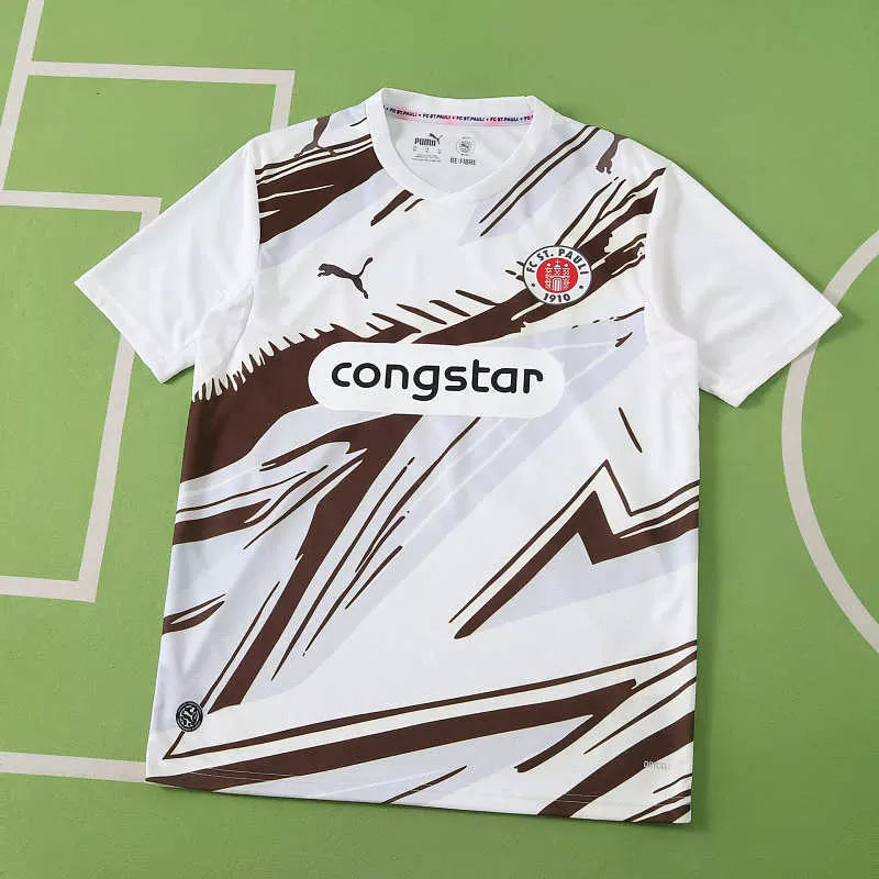 Maglia St Pauli Away 26/27 Uomo Bianco | Maglia da Calcio