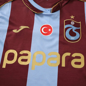 Maglia Trabzonspor Home 26/27 Uomo Bordeaux e Azzurro | Maglia da Calcio
