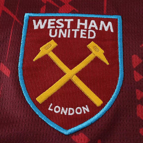 Maglia West Ham Home 26/27 Uomo Rosso Claret e Azzurro | Maglia da Calcio