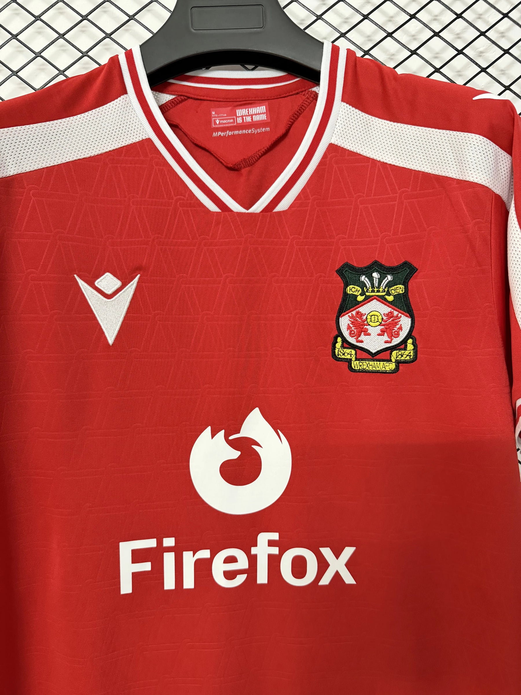 Maglia Wrexham Home 26/27 Uomo Rosso | Maglia da Calcio