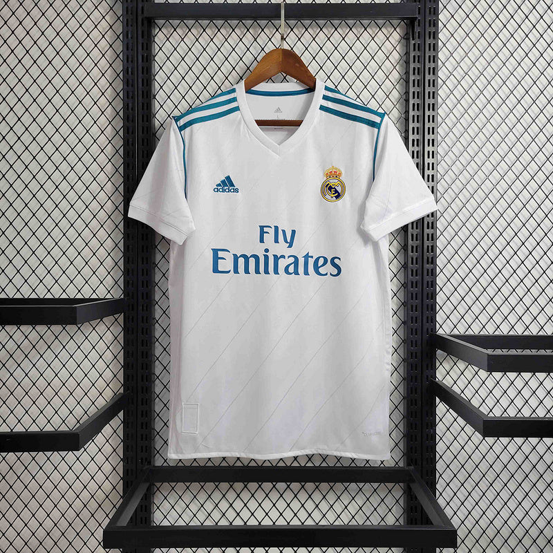 RM Home Jersey 17/18 Retro Uomo Bianco | Maglia da Calcio
