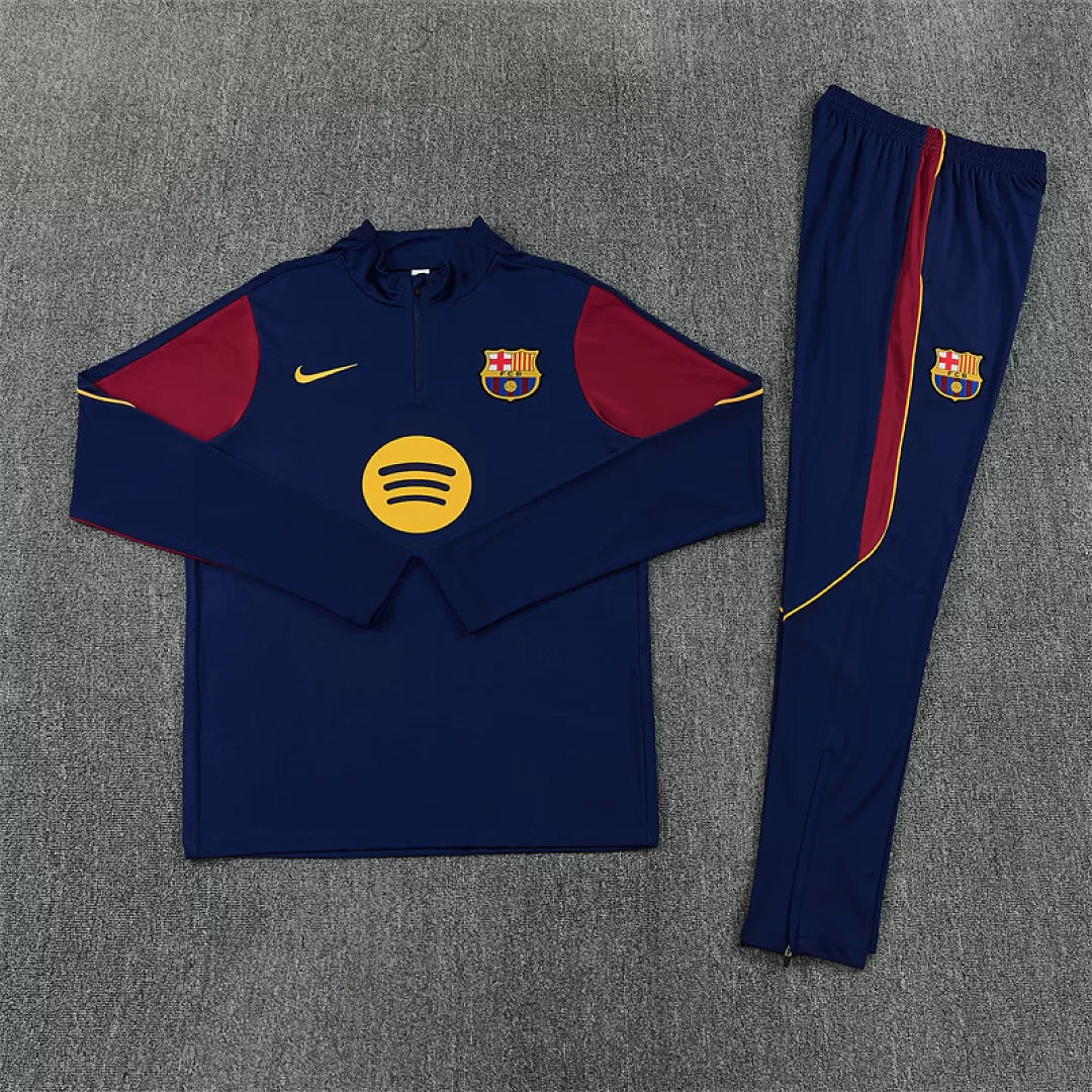 Tuta Barcelona 26/27 Uomo Blu Navy | Maglia da Calcio
