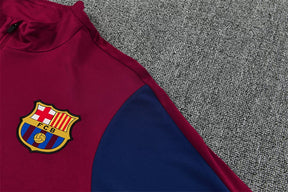 Tuta Barcelona 26/27 Uomo Bordeaux e Blu Navy | Maglia da Calcio