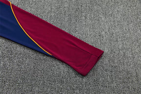 Tuta Barcelona 26/27 Uomo Bordeaux e Blu Navy | Maglia da Calcio