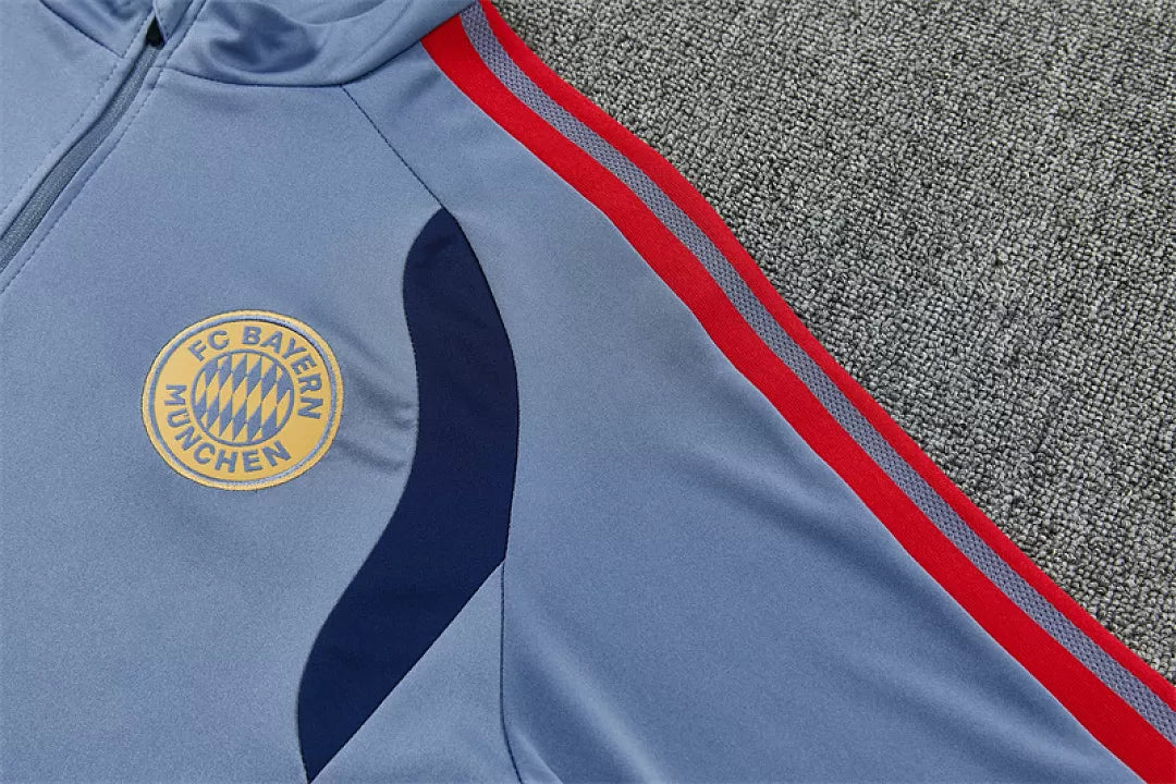 Tuta Bayern Munich 26/27 Uomo Grigio/Blu Navy | Maglia da Calcio