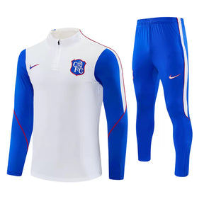 Tuta Chelsea 26/27 Uomo Bianco e Blu | Maglia da Calcio