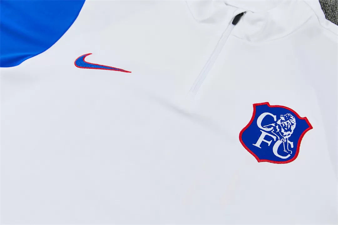 Tuta Chelsea 26/27 Uomo Bianco e Blu | Maglia da Calcio