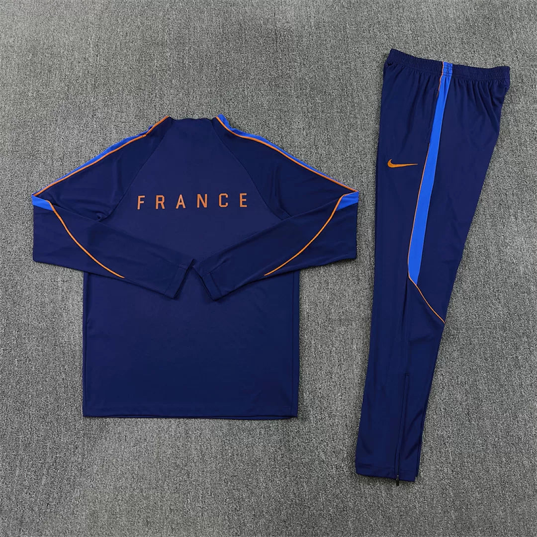 Tuta Francia 26/27 Uomo Blu Navy | Maglia da Calcio